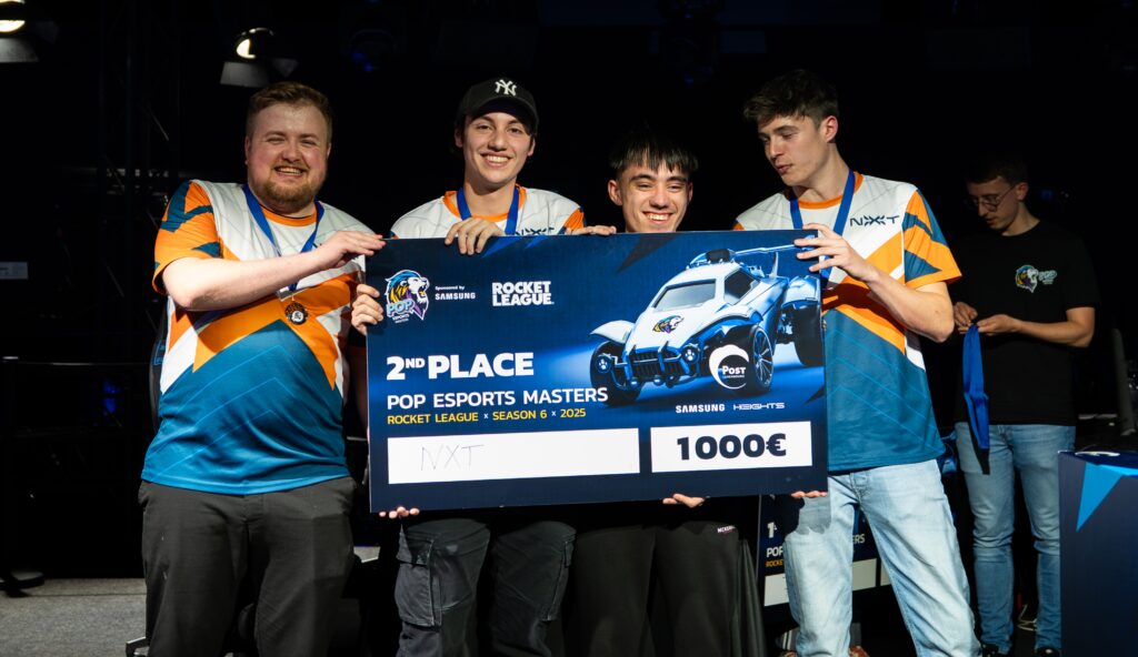 NXT 2nd place Rocket League Pop Esports Masters 2025