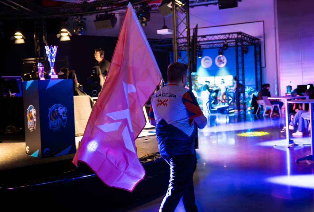 NXT drapeau pop esports masters
